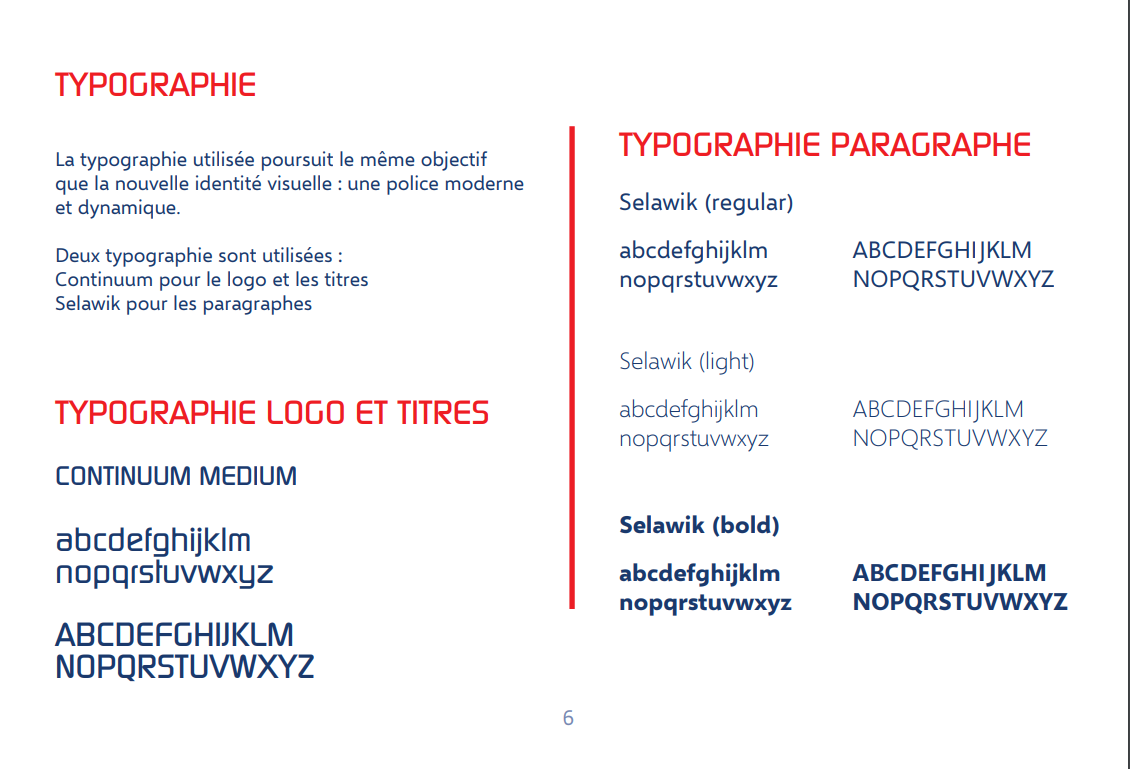 Typographie